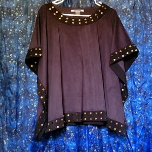 Nygård Black Rock 'n Roll Studded Batwing Blouse 🤘🏻🎸👩🏻‍🎤